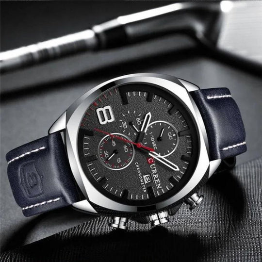 Wasserdichte Chronograph-Sportuhr im Militär-Design