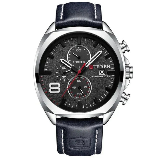 Wasserdichte Chronograph-Sportuhr im Militär-Design