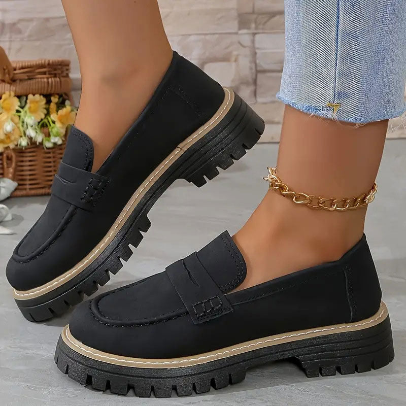 Penelope - Bequeme Chunky Loafer mit Plateau