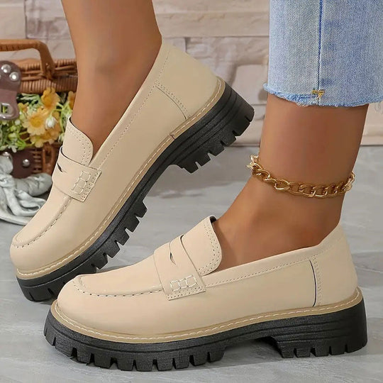 Penelope - Bequeme Chunky Loafer mit Plateau