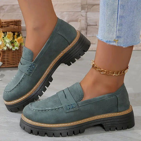 Penelope - Bequeme Chunky Loafer mit Plateau