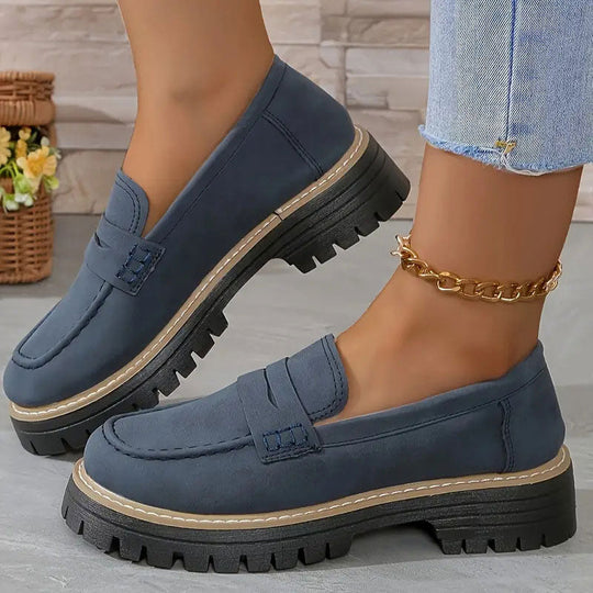 Penelope - Bequeme Chunky Loafer mit Plateau