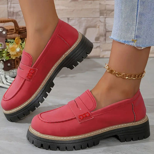 Penelope - Bequeme Chunky Loafer mit Plateau